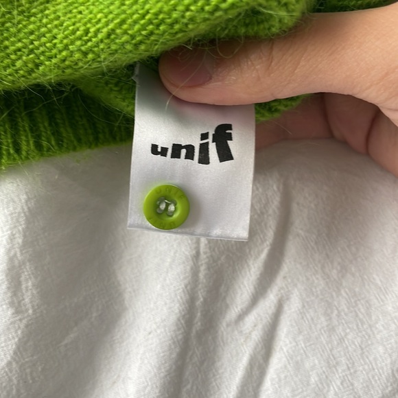 UNIF green cropped cardigan💚 - Picture 9 of 10